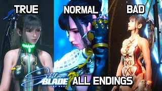 [4K] STELLAR BLADE All Endings (True Ending, Normal Ending, Bad Ending)