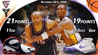 Vince Carter VS Kobe Bryant Face-off November 26th 2006