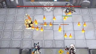 Letting all the fire orbs get to the Boss | Arknights CN - IW-9