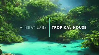 TROPICAL HOUSE PARADISE SOUNDS - 100% AI GENERATED MUSIC - MIX FOR STUDY, RELAXING & WORK - 1 HOUR