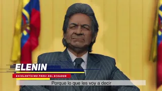 DAVID REINOSO PARODIA AL PRESIDENTE LENIN MORENO