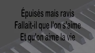 la boheme (Piano Version) KARAOKE by CHARLES AZNAVOUR Lucien Depuydt Karaoke