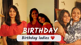 Birthday Celebration || Birthday ladies || Anupama Anandkumar ft.Amma & Tejashwini