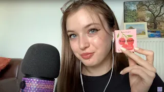 ASMR Gum Chewing and Whispers 😴