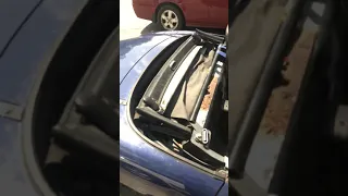 Redneck seat in convertible Mazda