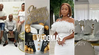 #vlogmas Ep2 | Highlights of Dad's surprise 60th birthday party