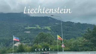 4K One Of The Smallest Countries In The World - Liechtenstein - Tour Around Europe
