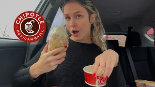 Chipotle Burrito Mukbang!