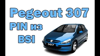 Pegeout 307 2002 достаем PIN из блока BSI | Сергей Штыфан