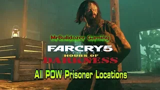 🔷 Far Cry 5 Hours of Darkness [DLC] All POW Locations 🔷