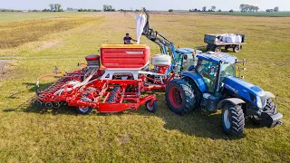 Búza vetés 2023 🌾 | New Holland T7.270 + Pöttinger Terrasem V 6000 | AGROTEC / Tóth Farm