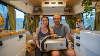 Off Grid Air Conditioning Unit for Van Life |  Zero Breeze Mark 2 Review Video