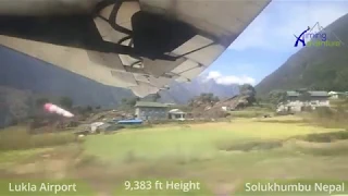 Lukla Airport Takeoff | Takeoff on most dangerous Airport on World | Lukla Airport