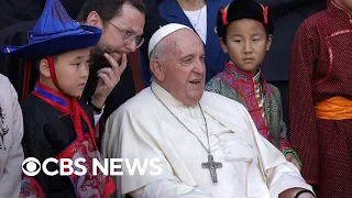 Pope Francis begins historic visit to Mongolia