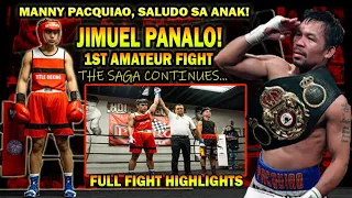 👊🇵🇭JIMUEL PACQUIAO, PANALO SA UNANG AMATEUR FIGHT! Pagiging Alamat Ni Manny Itutuloy | Full Fight