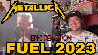 Metallica Fuel Reaction first time hearing Live , Gothenburg  Sweden 2023 M72 Tour Concert