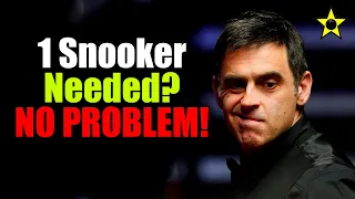 Ronnie O'Sullivan Stole the Frame in The Craziest Way Possible!