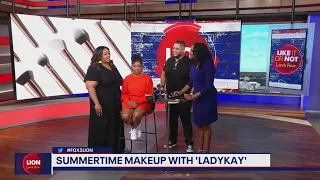 Summertime makeup with LadyKay