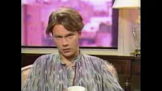 River Phoenix on Variety Tonight, 1990