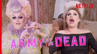 Drag Queens The Vivienne & Lawrence Chaney React to Army of the Dead | I Like to Watch UK Ep 13