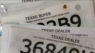 KPRC 2 investigation into temporary tag problem is getting results
