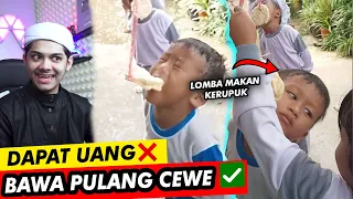 CINTA BERSEMI DI LOMBA MAKAN KERUPUK!!! Reaction TikTok