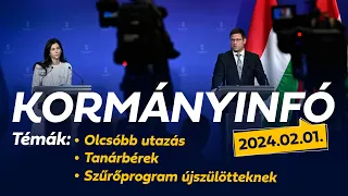 Kormányinfó (2024. február 1.)