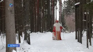 Российский Дед Мороз наведался в гости к Талвиукко