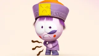 Stomach Ache | Spookiz Cookie | Funny Cartoons for Kids