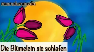 🌛 Die Blümelein sie schlafen - Kinderlieder deutsch | entspannende Schlafmusik | Baby Schlaflieder