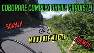 COBORARE COMPLEX CHEILE GRADISTEI CU 70 KM/H | ROCKRIDER520S