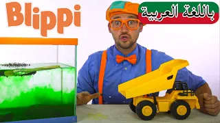 حلقة  بليبي الغرق أم الطفو ++ | بلبي بالعربي | كرتون اطفال و أغاني بليبي للصغار | Blippi Arabic