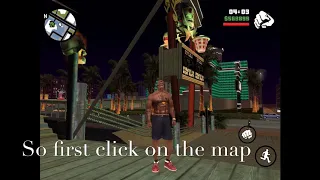 GTA San Andreas how to do the sliding glitch on iOS/android