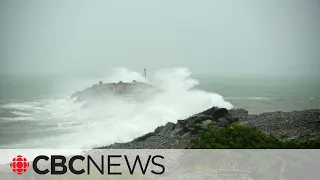 Lee leaves thousands without power as post-tropical storm travels towards Maritimes