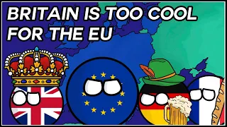 How WW1 And WW2 Shaped The EU | Brief History of the EU In Countryballs