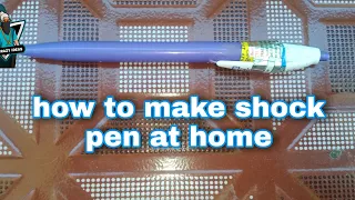 how to make shock pen at home