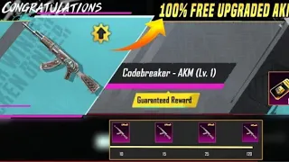 Get Free Upgradable AKM In Guaranteed Rewards 120 Free CrateOpening #pubgmobile