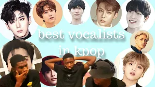 SOME OF THE BEST MALE VOCALISTS IN KPOP 2020 VERSION | REACTION