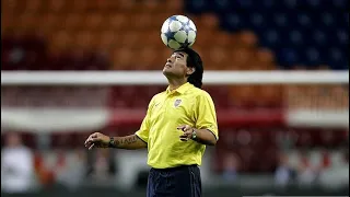 Old Diego Maradona Has More Skills Than Today's "Superstars" (RARE)