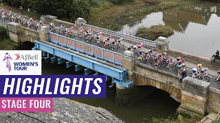 AJ Bell Women's Tour | 2021 stage four highlights | Shoeburyness to Southend-on-Sea