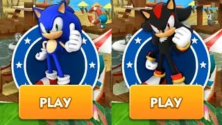 Sonic Dash iPhone Gameplay - SONIC VS SHADOW Ep 1