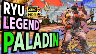 SF6: Paladin  Ryu Legend  VS DeeJay | sf6 4K Street Fighter 6