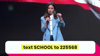 Sofia Bush on the importance of voting @ The Telethon For America 2018