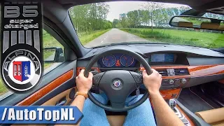 BMW ALPINA B5 S 4.4 V8 SUPERCHARGED 530HP E61 Touring POV Test Drive by AutoTopNL