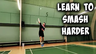 3 TIPS On How To Smash Powerful - Badminton Tutorial