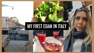 vlog1: my first exam at IUAV - Venice