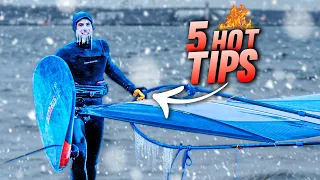 5 HOT TIPS for WINDSURFING in WINTER 🔥 | Everything you need to know | @Nico_GER7