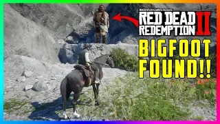 Bigfoot Has Been FOUND In Red Dead Redemption 2 - The Lonely Giant Finally REVEALED! (RDR2 Secrets)