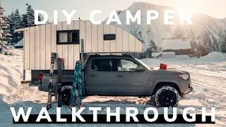 DIY Truck Camper Walkthrough