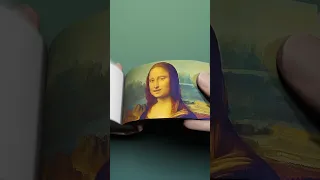 Mona Lisa Singing "Death Bed" FlipBook #monalisa #flipbook #shorts